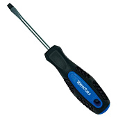  Отвертка SL6x100мм, CrV, двухкомп. рукоятка, магнитный наконечник, Vertextools 