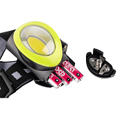 Фонарь налобный H5-L3W 3ААА черно-зеленый ФАZА Фонарь налобный H5-L3W 3ААА черно-зеленый ФАZА