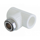  Тройник с накид гайкой 25x1"х25 PPR 