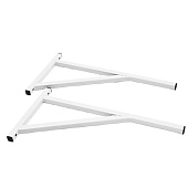 Опора настенная 500х260/20х20х1,5мм полимер (пара) Ст.3 Опора настенная 500х260/20х20х1,5мм полимер (пара) Ст.3