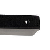 Полка металлическая ElectricLight Hanna 49,51х12 черная Полка металлическая ElectricLight Hanna 49,51х12 черная