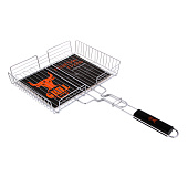  Решетка-гриль GRILLBOOM хром. 25х33х5см 104-026 