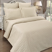  Пододеяльник 177х210 Цвет Эмоций Зима-Лето стеганый на молнии поплин, бежевый ВБ 