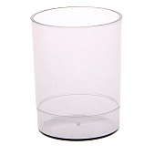  Подставка Стакан Офис прозр.тонир.серый Стамм (24) /СН15/ 