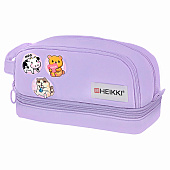 Пенал-органайзер HEIKKI (ХЕЙКИ) с ручкой, значки, 2 отд.,откид.планка,22x13х10см, фиолетовый, 273600 Пенал-органайзер HEIKKI (ХЕЙКИ) с ручкой, значки, 2 отд.,откид.планка,22x13х10см, фиолетовый, 273600