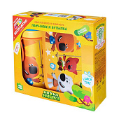 Набор ланч-бокс 0,98л, стакан с крышкой 0,4л "МИ-МИ-МИШКИ" оранжевый 362-270 Набор ланч-бокс 0,98л, стакан с крышкой 0,4л "МИ-МИ-МИШКИ" оранжевый 362-270