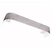 Карниз Бруно 2х рядный с декор.планкой 70мм белый матовый 200см /Легранд Карниз Бруно 2х рядный с декор.планкой 70мм белый матовый 200см /Легранд