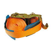 Ремень креп.с нат.устр. и крюк.35мм х6м полиэст (2,5/5 т) Ремень креп.с нат.устр. и крюк.35мм х6м полиэст (2,5/5 т)