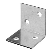  Уголок мебельный широкий 30х30х30x1,5мм, цинк 