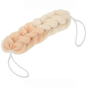 Мочалка-косичка Банные штучки Гигант, градиент, кремовая, 120 г,31х6,5,6,5 см Мочалка-косичка Банные штучки Гигант, градиент, кремовая, 120 г,31х6,5,6,5 см