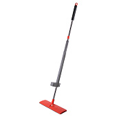  Швабра с отжимом плоская для мытья полов и уборки "Dry Flat Mop", LAIMA, 607982 