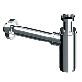 Сифон для умывальника 1 1/4"х32 хром Сифон для умывальника 1 1/4"х32 хром