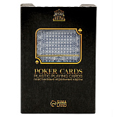 Карты игральные пластиковые 54 шт Время игры, покер, 9,5 х 6,5 см, синяя рубашка 10747168 Карты игральные пластиковые 54 шт Время игры, покер, 9,5 х 6,5 см, синяя рубашка 10747168