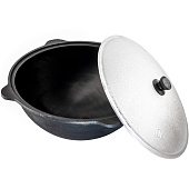 Казан чугунный с крышкой Jenna JN-10413 10 л (круглое дно) Казан чугунный с крышкой Jenna JN-10413 10 л (круглое дно)