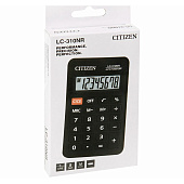 Калькулятор Citizen/Eleven, 114х69х14 мм, 8-разрядов, батарейка, LC-310NR