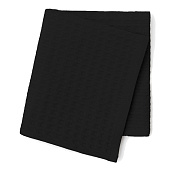  Набор кухонных полотенец (вафля) 35х60 черный 2шт 