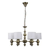  Люстра классическая G11094/6AB WT 40Вт E14 S=13м2 /Gerhort 