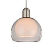 Светильник подвесной 60Вт 10284/1SN SM+WT / ЭкономСвет Светильник подвесной 60Вт 10284/1SN SM+WT / ЭкономСвет