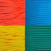  Шнур хоз.быт без сердеч. 6,0мм, 10м, цветной 