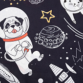 Комплект постельного белья Этель Cosmoparty, полуторный, бязь, наволочка 50х70 см -1 шт, 5017253