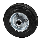 Колесо 125мм сталь с резин. шиной, 1шт Колесо 125мм сталь с резин. шиной, 1шт