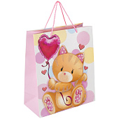  Пакет Золотая сказка Lovely Kitty, 26,5x12,7x33 см, 608242 