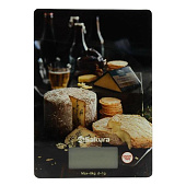 Весы кухонные ,8кг ,сыр и вино SA-6075CW Весы кухонные ,8кг ,сыр и вино SA-6075CW