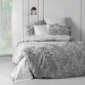  Комплект постельного белья EFOR RANFORCE (MARFIL GRI) евро ПВХ 