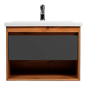  Тумба подвесная Бостон с раковиной Como 50 Viant 