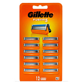  Сменные кассеты для бритья GILLETTE FUSION 12шт 