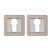 Накладка под цилиндр ET QR SN/CP-3 матовый никель/хром Накладка под цилиндр ET QR SN/CP-3 матовый никель/хром