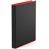 Папка A4 на 2-х кольцах 35 мм ErichKrause Accent, красная, 51078 Папка A4 на 2-х кольцах 35 мм ErichKrause Accent, красная, 51078