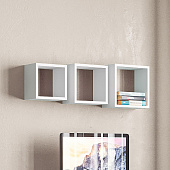  Комплект полок настенных 300х270х170 Белые 9322741 