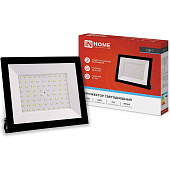 Прожектор LED СДО-7 100Вт 6500К IP65 черный /IN HOME