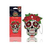 Ароматизатор подвесной картон AROMA CAR Dia de Muertos Silver Tatoo Ароматизатор подвесной картон AROMA CAR Dia de Muertos Silver Tatoo