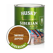  HUSKY SIBERIAN Суперлазурь тиковое дерево 0,9 л 