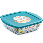  Блюдо квадр. с крышкой Cook&Store 25x22x7см 212P000/5045 