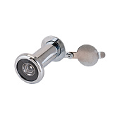  Глазок дверной ГД-2 БШт 35-50мм, д=14мм хром Аллюр 