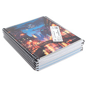 Тетрадь 48л А5 клетка, гребень, картонная обложка, твин-лак, Любимый город, 48-6495 Тетрадь 48л А5 клетка, гребень, картонная обложка, твин-лак, Любимый город, 48-6495