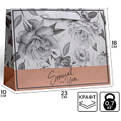 Пакет крафтовый горизонтальный «Special for you», MS 23 х 18 х 10 см 4783257 Пакет крафтовый горизонтальный «Special for you», MS 23 х 18 х 10 см 4783257