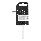 Ключ имбусовый HEX, 8мм, 45x, закаленный, никель// Сибртех Ключ имбусовый HEX, 8мм, 45x, закаленный, никель// Сибртех