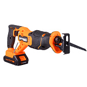  Пила сабельная аккумуляторная 20В, 1 АКБ 2Ач+ЗУ  в коробке АСП-20Li Вихрь 