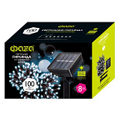  Садовая гирлянда 100LED белый холодный SLR-G01-100W /ФАZА 