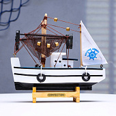  Корабль сувенирный Рыбацкое судно, 16х16 см, 10103007 