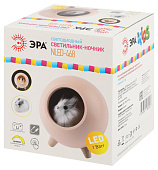 Ночник Хомяк серый LED сенсорн диммер USB белый /ЭРА Ночник Хомяк серый LED сенсорн диммер USB белый /ЭРА