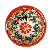Пиала Риштанская керамика "Узоры", 9,5 см микс, красная 10402743 Пиала Риштанская керамика "Узоры", 9,5 см микс, красная 10402743