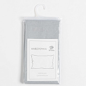  Наволочка 50х70 Этель цв.светло-серый, 100% хлопок, бязь, 9046040 