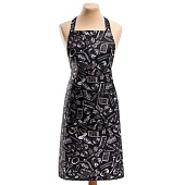  Фартук (рогожка) Sonnet Версаль черный 