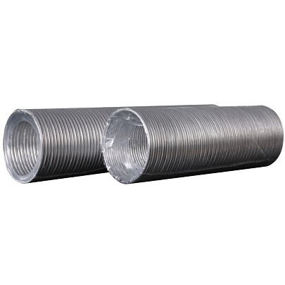 Воздуховод алюм D100 L 3м Воздуховод алюм D100 L 3м