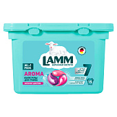 Капсулы для стирки Lamm 15шт х 15г Aroma Капсулы для стирки Lamm 15шт х 15г Aroma
